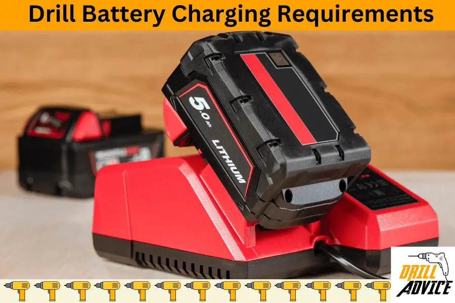 Drill Battery Charging