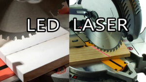 LED-VS-Laser-miter-saw