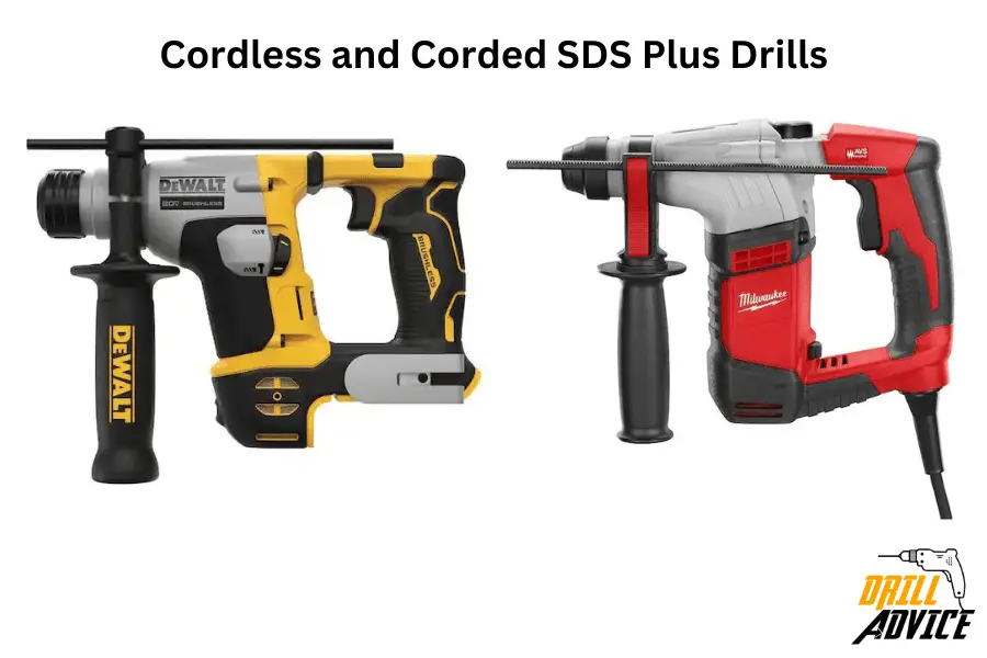 corded cordless sds plus drills