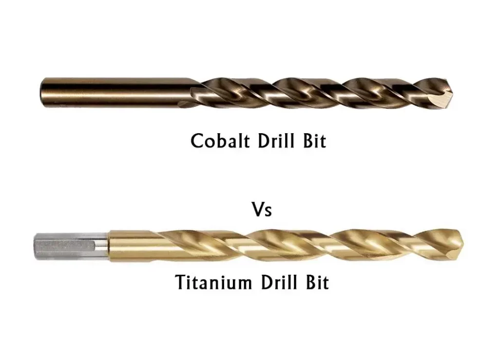 cobalt and titanium drill bit
