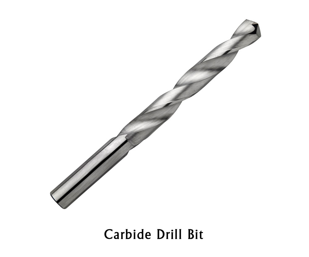 Carbide Drill Bits are white color