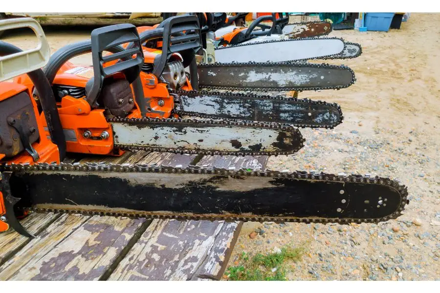 different chainsaw sizes