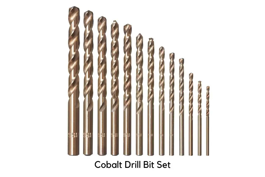 Cobalt Drill Bit Set