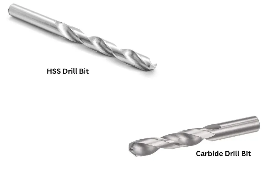 HSS and carbide drill bit
