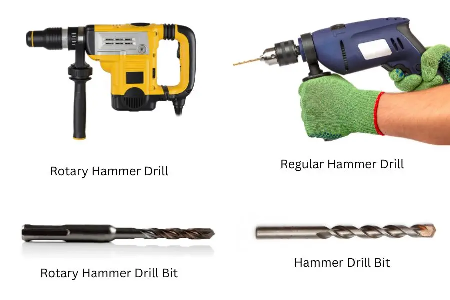 types of hammer drills
