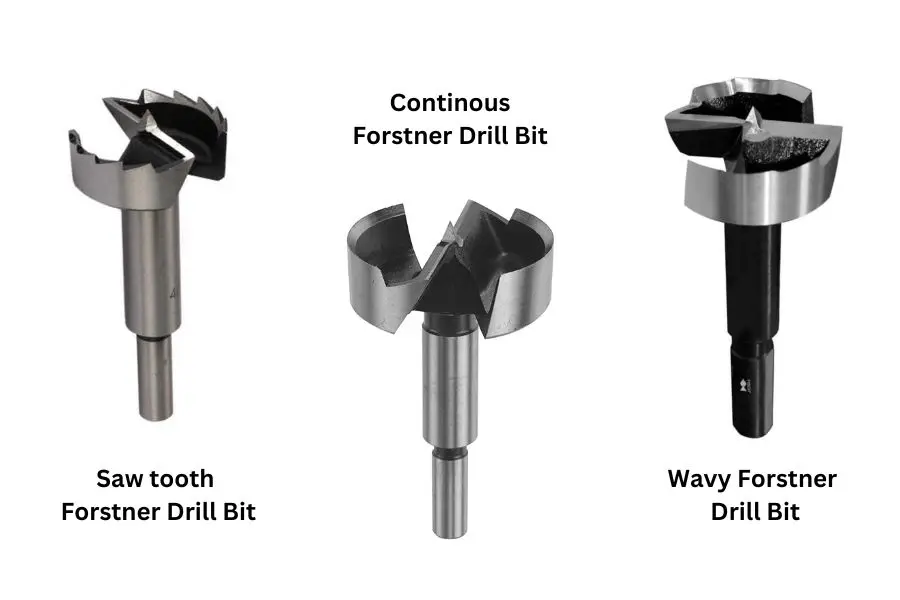 types of Forstner drill bits