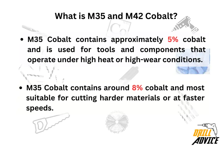 M35 and M42 Cobalt