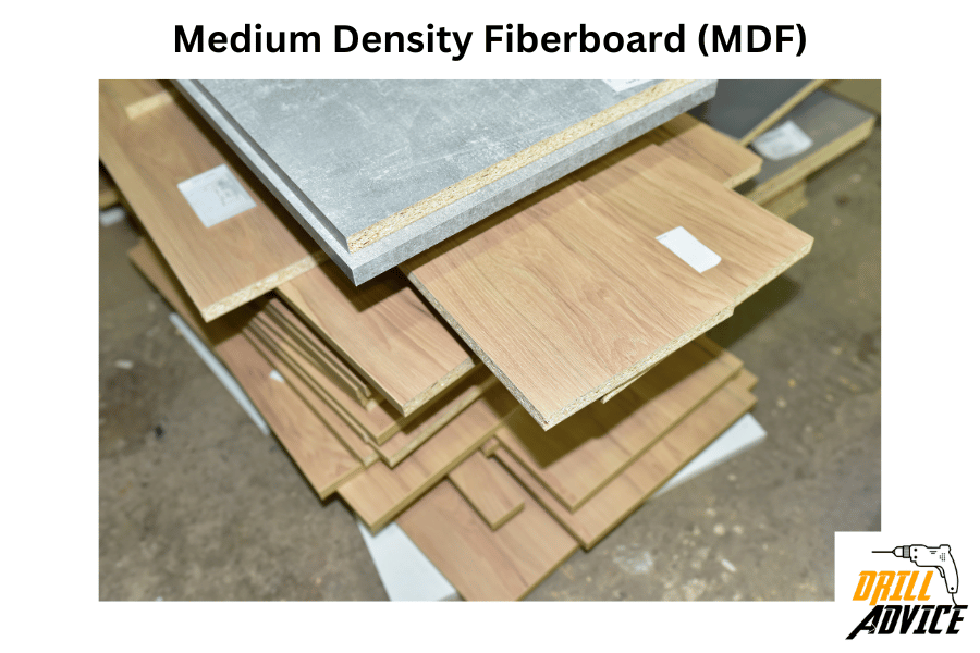Medium density board MDF