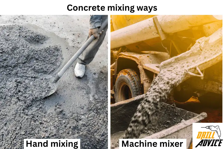 concrete mixing