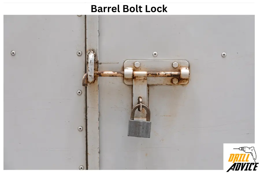 Barrel Bolt Lock