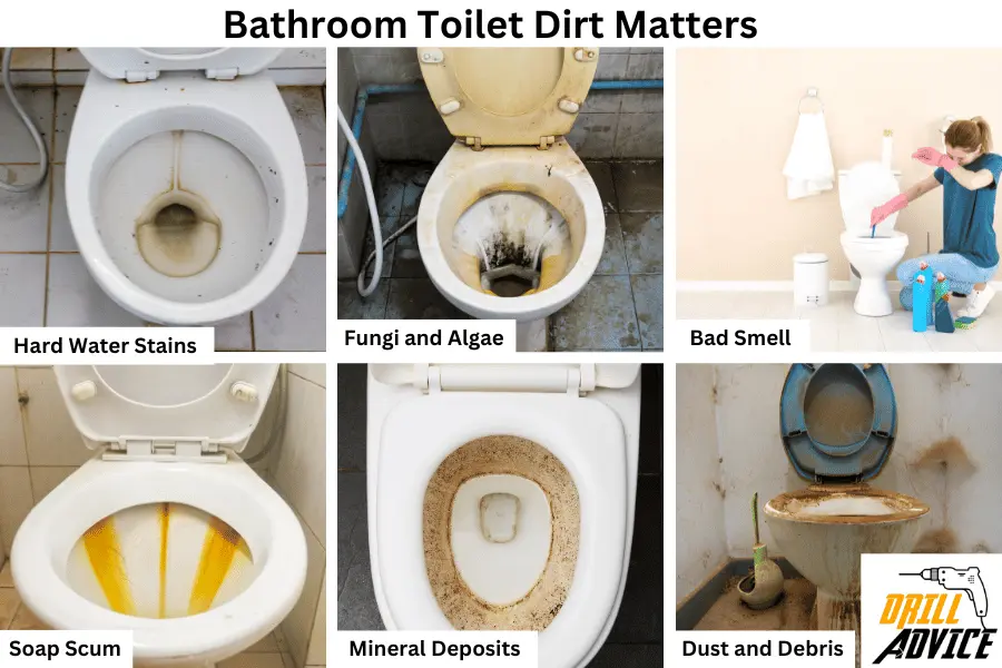 Bathroom Toilet Dirt Matters