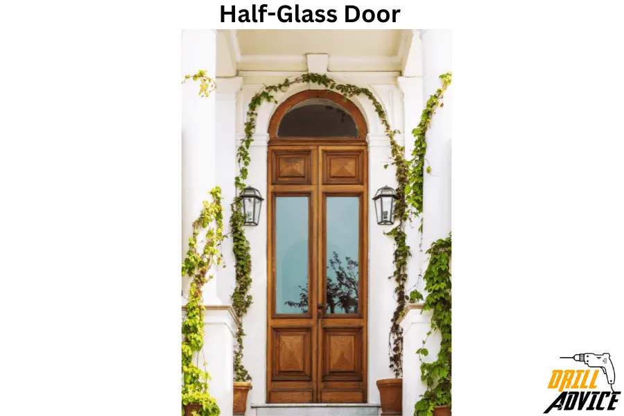 Half-Glass Door