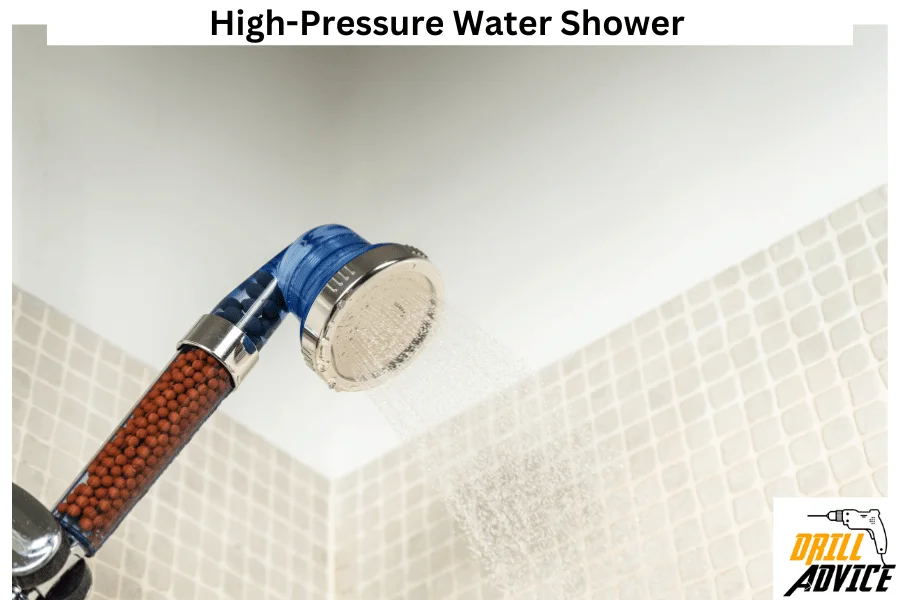 High-Pressure Water Shower