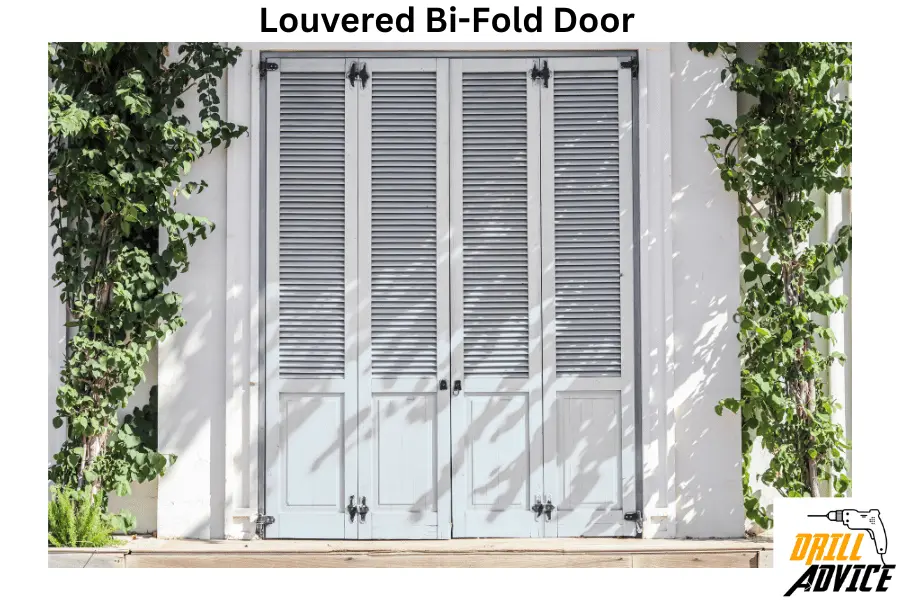Louvered Bi-Fold Door