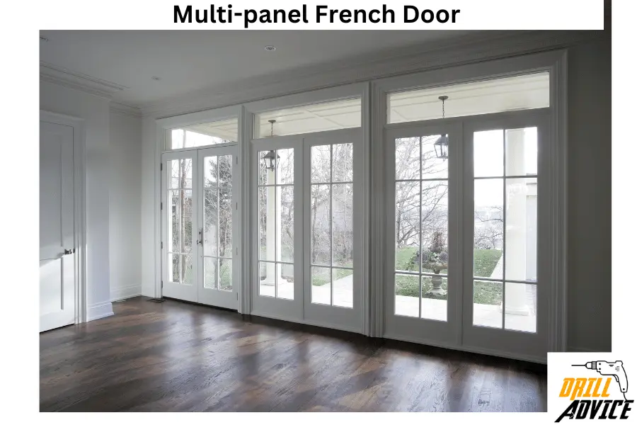 Multi-panel French door