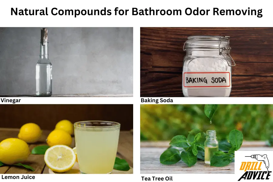 Natural remove bathroom odor