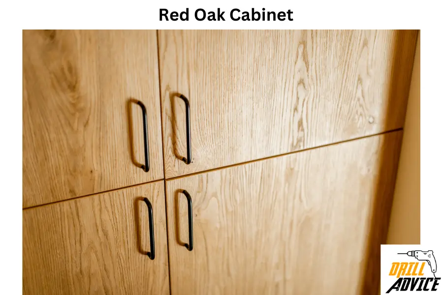 Red Oak Cabinet