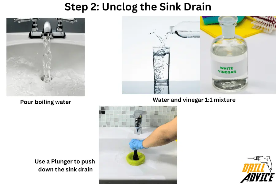 Unclog the Sink Drain