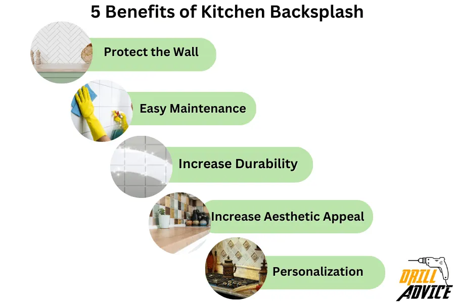 kitchen backsplash benefits